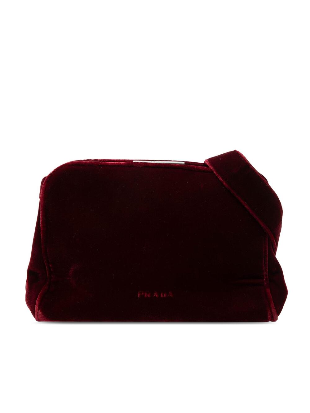 Prada Velvet Frame Clasp Shoulder Bag #284101P60B